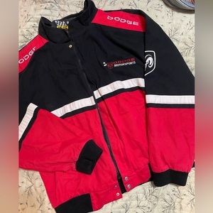 Dodge Moparsports red & black vintage 90s men’s jacket
